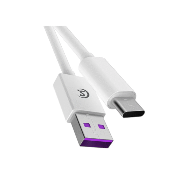 Cable USB tipo C 5A USB a Tipo C carga Rápida