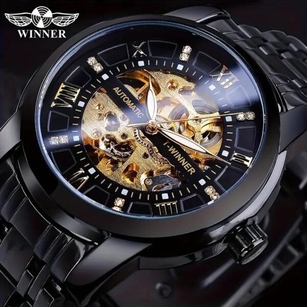 Reloj Mecánico Automático para Hombre con Diseño