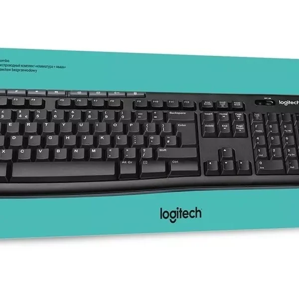 Kit Teclado Y Mouse Inalambrico Mk270 Logitech